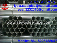 SCH40 GALVANZIED STEEL TUBE