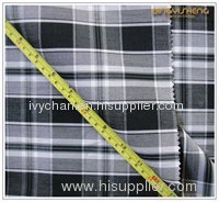 Black and White Checks Suit Fabric
