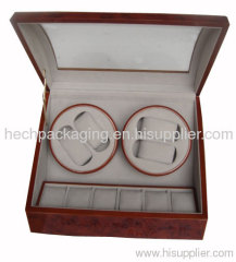 single watch winder wooden watch box