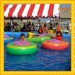 Inflatable boat/inflatable bumper boat