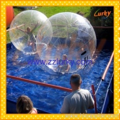 Selling well water walking ball/inflatable aqua ball/walk on water