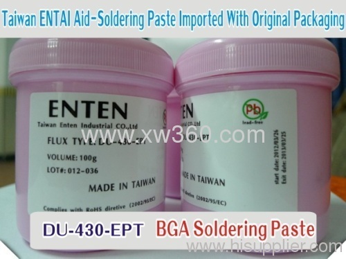 Taiwan ENTEN DU-430 BGA soldering paste