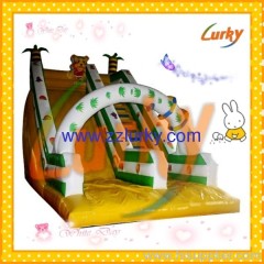 Low price of inflatable slide/inflatable water slide/jumping castle slide