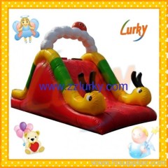 Low price of inflatable slide/inflatable water slide/jumping castle slide