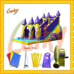 Low price of inflatable slide/inflatable water slide/jumping castle slide