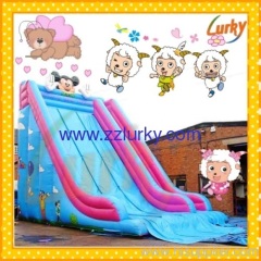 Low price of inflatable slide/inflatable water slide/jumping castle slide