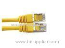 Male To Male Cat5e Network Cable RJ45 8P8C With RoHS Compliant