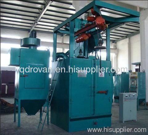 hook type sand blasting machine