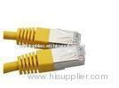 PVC Ethernet RJ45 8P8C Cat5e Network Cable For Network Switches