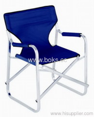 blue plastic director chairs