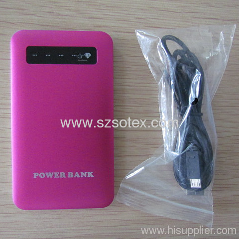 4000mAh protable Charger Bank for mobile phone and devices