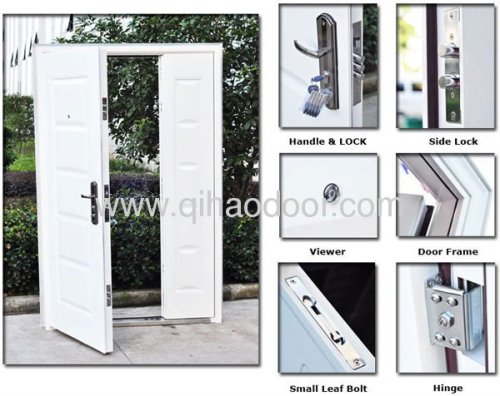 luxury steel mother and son doors(QH-0307B)