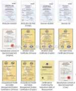 ISO 9001 certificates