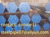 API5L X60 Seamless steel pipes Hot Rolled with plastic caps