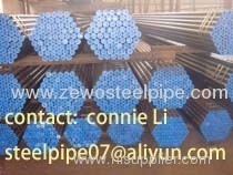 API5L X60 Seamless steel pipes Hot Rolled with plastic caps