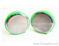 2m round metal zinc alloy tape measure,metal case band tape