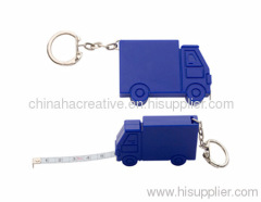 truck tape measure with keychain for express promotion,car tape measure