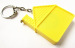home shaped retractable tape measure with keychain