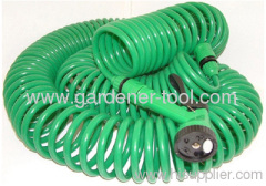 100FT EVA Coil Hose For Garden