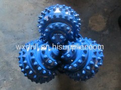 tricone button drill bit