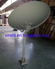 offset dish antenna Ku band 75x83cm