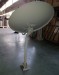 Parabolic satellite antenna dish Ku band