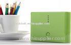 Green / Pink Mini USB Power Bank For Samsung / Nokia / Ipad