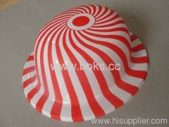 Plastic hat for good quality Smile party pvc hats