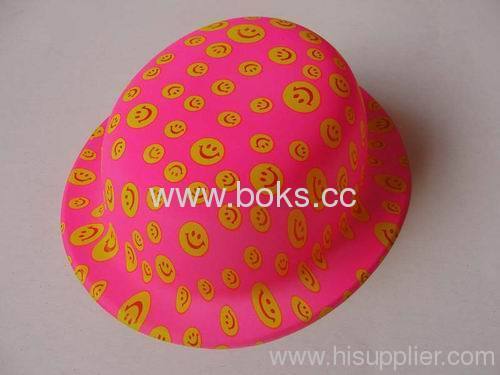 Plastic hat for good quality