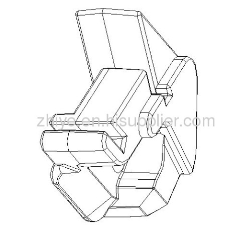 rocker connector on machinery for towing tank