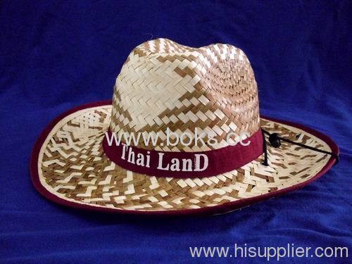 cowboy straw party hats