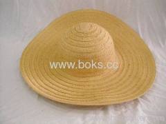 colorful wide paper hats