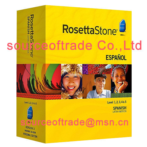 Rosetta Stone education dvd