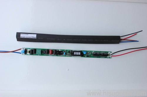 T8 AC DC 11W 250mA power supply CE TUV Tiny T8 tubes