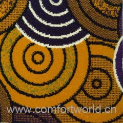 Printed Brushed Carpet Fabric