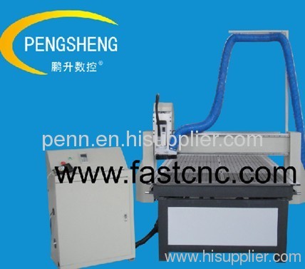 Woodworking cnc router with dust-collect function