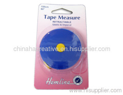 1m 3ft mini retractable round tape measure,pvc band tape