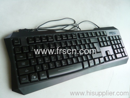 Wholesale USB 2.0 cable game wired computer keyboard factory