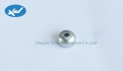 Special shape rare earth magnets with hole Znic coating