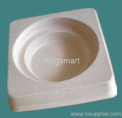 Thermoformed plastic inner trays for cosmetics
