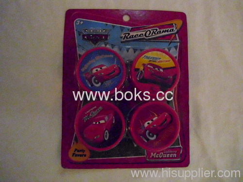 plastic 4 pack yo-yo ball