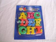 2013 plastic magnetic letters toys