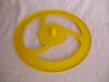 yellow plastic flying disk toys