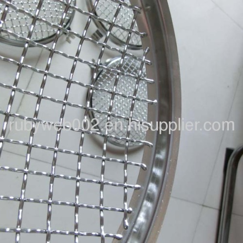 Stainless steel grill lamp guard
