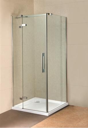 8mm thick tempered clear glass shower enclosure