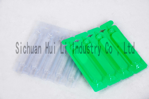 PVC/PE film for medicinal packaging