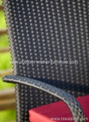 Garden rattan chairs can be stack