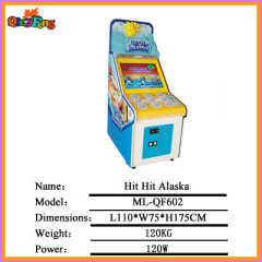 Hit Hit Alaska,ML-QF602 - coin operated lottery ticket game machine