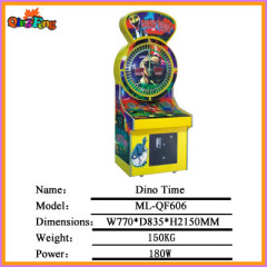 Dino Time,ML-QF606 coin operated lottery ticket game machine