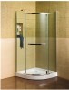 Front 8mm clear tempered glass shower room enclosure